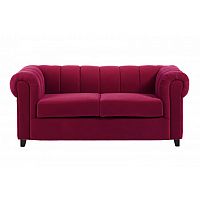 диван kartell прямой двухместный темно-розовый в Кургане