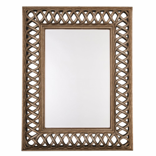зеркало прямоугольное настенное латунь cross stitch framed в Кургане