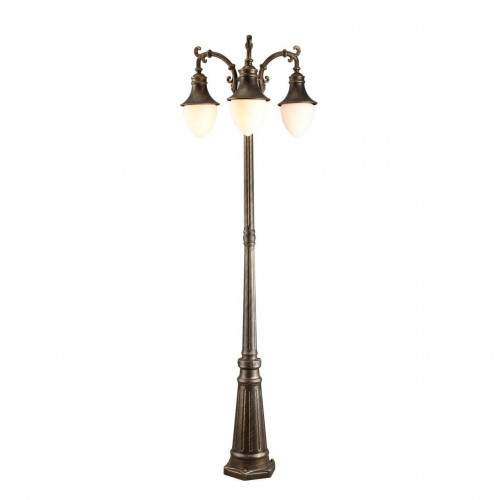 садово-парковый светильник arte lamp vienna a1317pa-3bn в Кургане