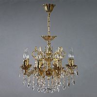 подвесная люстра ambiente leon 2128/8 wp new leaf в Кургане