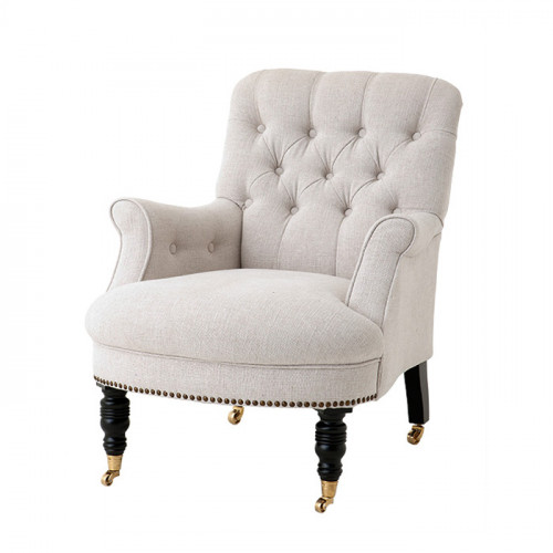 кресло barrington от eichholtz белое в Кургане