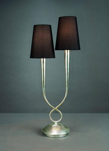 настольная лампа mantra paola painted silver 3536 в Кургане
