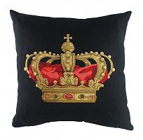 подушка с картинкой короны king crown black в Кургане