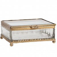 стеклянная декоративная шкатулка для украшений giollo в Кургане