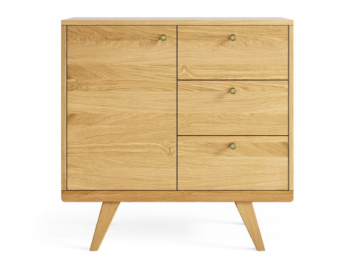 мини-комод thimon натуральный дуб фасады шпон в Кургане