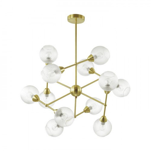 подвесная люстра lumion everly 3752/12c золото в Кургане