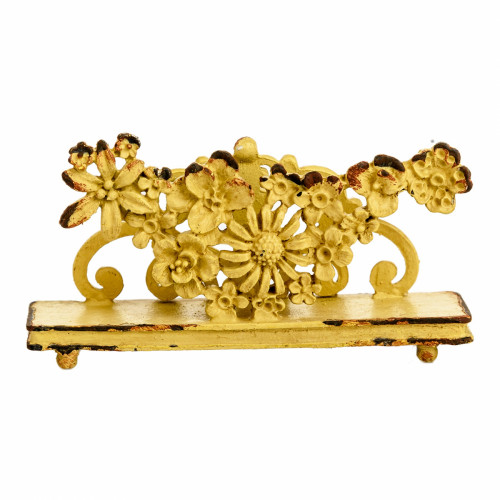 подставка для визиток pewter flower золотой в Кургане