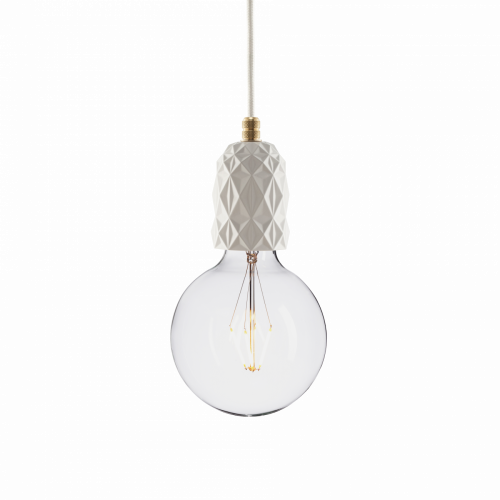 подвесной светильник beton air white brass в Кургане