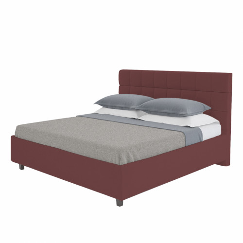 кровать двуспальная 180х200 коричневая wales в Кургане