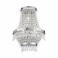 настенный светильник ideal lux caesar ap3 cromo в Кургане