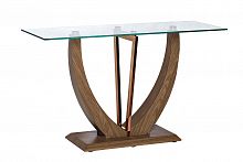 стол piano 127х46х75 см розовое золото, орех в Кургане