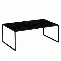 стол журнальный darmian into lite black черный дуб в Кургане