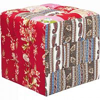 пуф patchwork красный в Кургане
