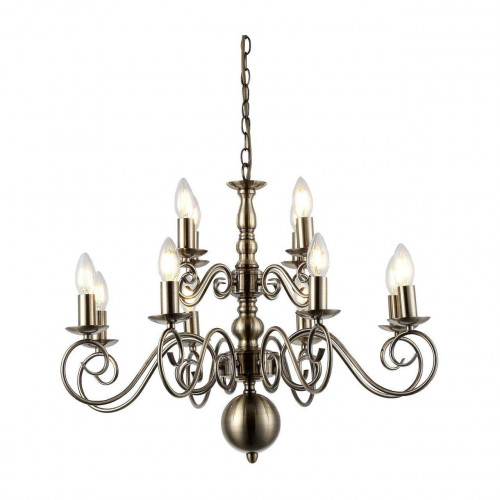 подвесная люстра arte lamp a1129lm-12ab в Кургане