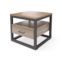 тумба neo loft шпон дуб натуральный/черный в Кургане