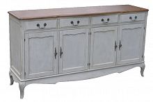 комод четырех дверный mobilier de maison белый, коричневый в Кургане