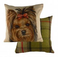 подушка с принтом waggydogs yorkie в Кургане