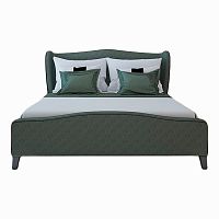 кровать двуспальная 160х200 серая azhur в Кургане
