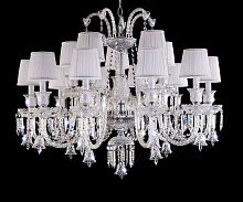 подвесная люстра crystal lux princess sp10+5 прозрачная в Кургане