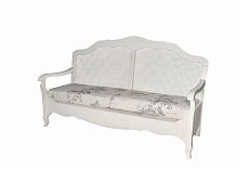 французкая лавочка mobilier de maison серо-белая в Кургане