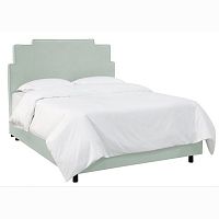 кровать двуспальная 160x200 зеленая paxton bed mint в Кургане