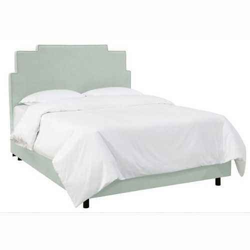 кровать двуспальная 160x200 зеленая paxton bed mint в Кургане