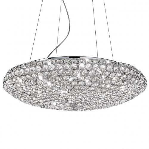 подвесной светильник ideal lux king sp12 cromo в Кургане
