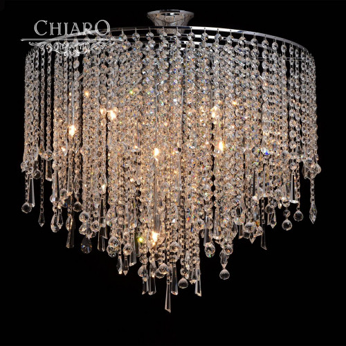 потолочная люстра chiaro бриз 464016210 хром в Кургане