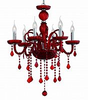 подвесная люстра ideal lux giudecca sp6 rosso в Кургане