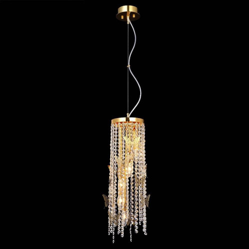 подвесной светильник crystal lux bloom sp gold в Кургане