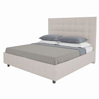 кровать двуспальная 160х200 серая royal black в Кургане