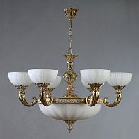 подвесная люстра ambiente lugo 8539/6 wp белая в Кургане