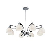 потолочная люстра freya cindy fr5022pl-07ch белая в Кургане