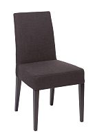 стул aylso dining chair кожа тёмно-коричневая в Кургане