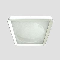 потолочный светодиодный светильник ambrella light orbital crystal sand fs1216 wh/wh 72w+29w d500*500 в Кургане