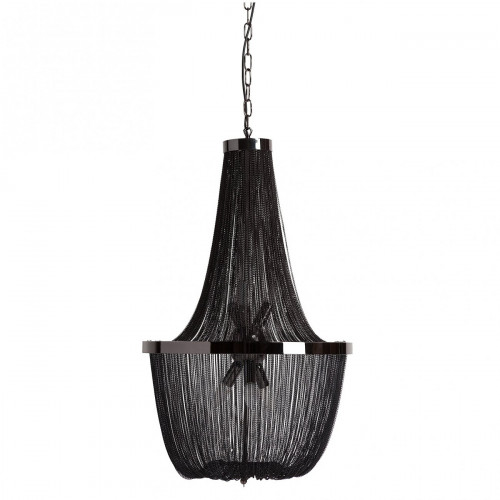 люстра-каскад подвесная черная classico в Кургане
