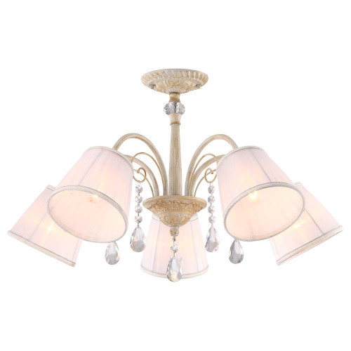 потолочная люстра arte lamp alexia a9515pl-5wg в Кургане