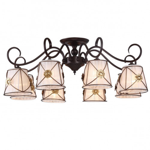 потолочная люстра arte lamp 72 a5495pl-8br в Кургане