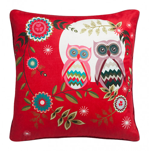 подушка с совами owl's party в Кургане