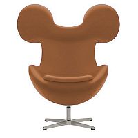 кресло egg mickey бежевое в Кургане