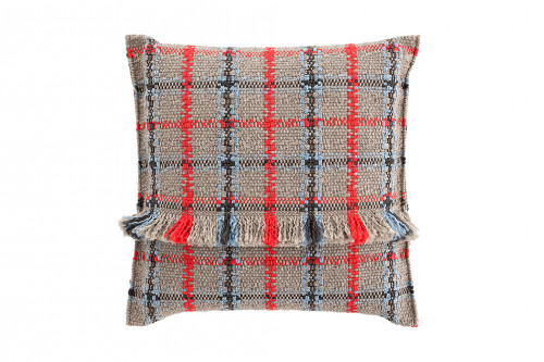 подушка большая gan tartan blue от gan в Кургане