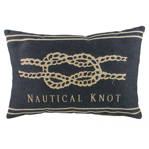 подушка с морским узлом nautical knot denim в Кургане
