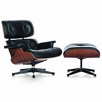 кресло lounge chair черное в Кургане