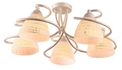 потолочная люстра arte lamp fabia a1565pl-5wg в Кургане