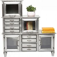комод think tank серый 100x36x105 в Кургане