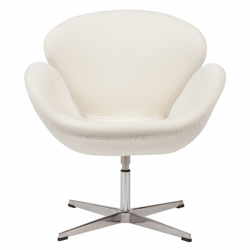 кресло swan chair кремовое в Кургане