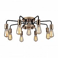 потолочная люстра arte lamp a6001pl-9bk в Кургане