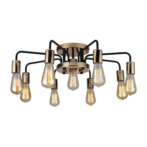потолочная люстра arte lamp a6001pl-9bk в Кургане