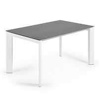 стол atta 140 (200)x90 белый, темно-серый roca cc0179vr от la forma (ex julia grup) в Кургане