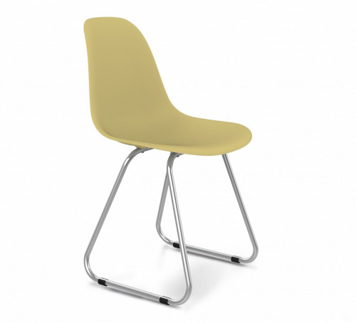 стул dsr бежевый s38 pp (eames style) в Кургане